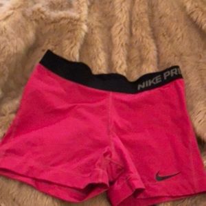 Nike Pro workout shorts
